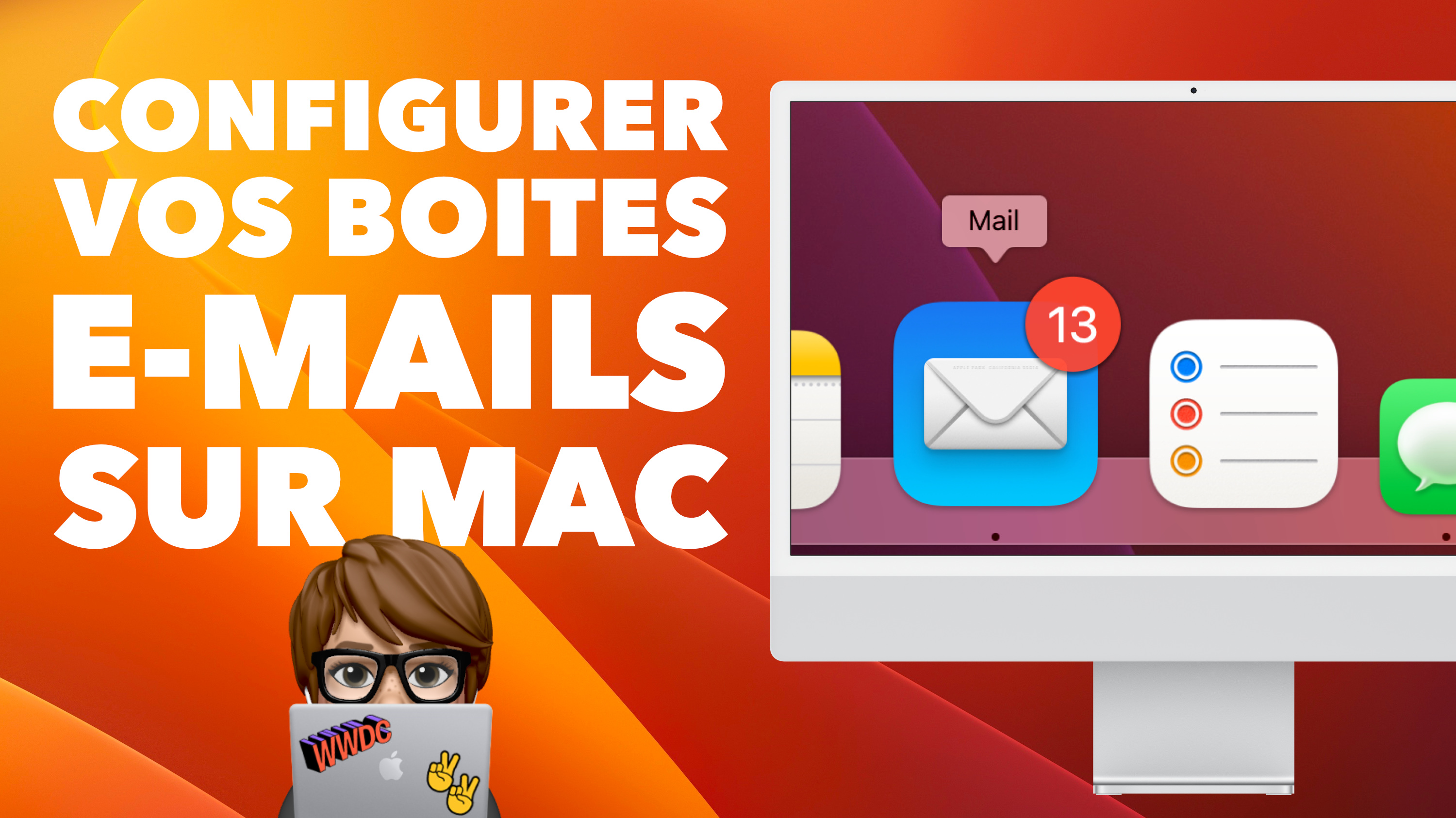Ajouter et configurer une boite mail sur Mac