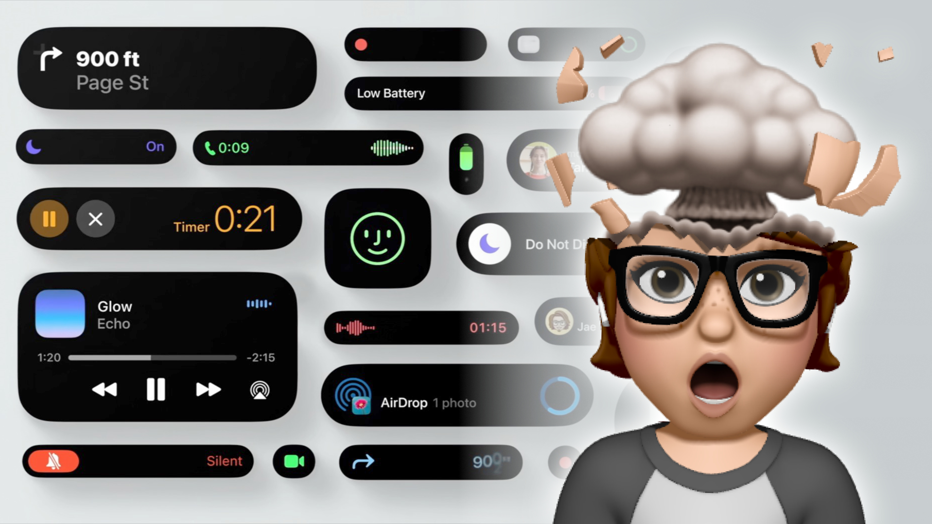 Dynamic Island • 20 exemples pratiques, concrets et pourquoi c’est génial ! • iPhone 15, 15 Pro, 14 Pro