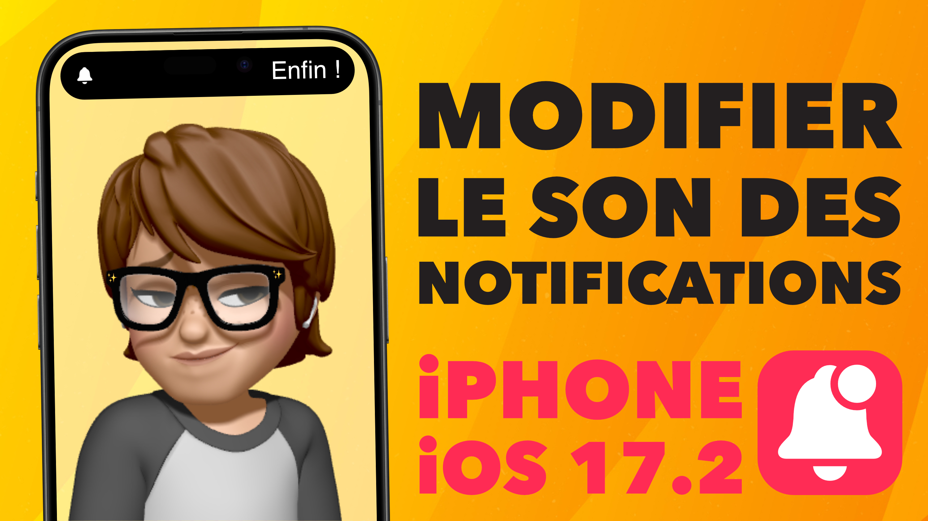 Personnaliser le son des notifications sur iPhone et iPad • iOS 17