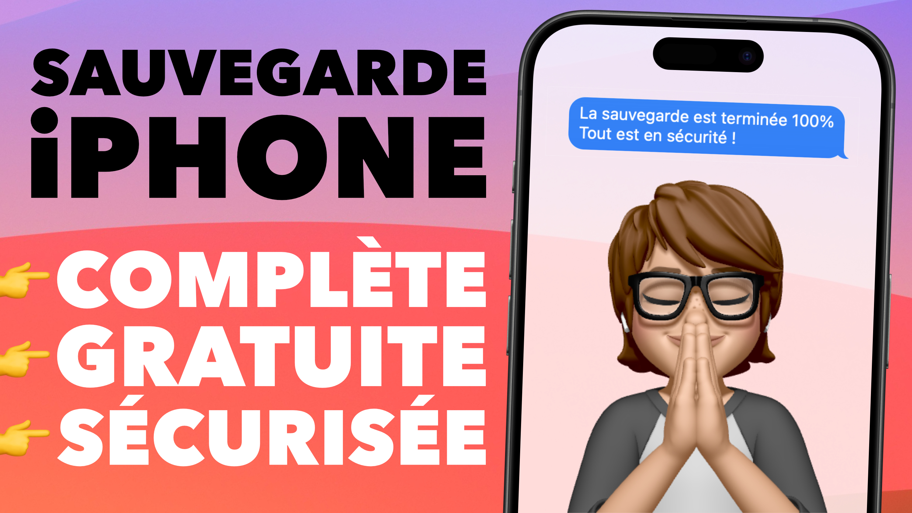 Une sauvegarde iPhone gratuite, complète et sécurisée + 1 astuce ! (Mac ou PC – Finder ou iTunes)