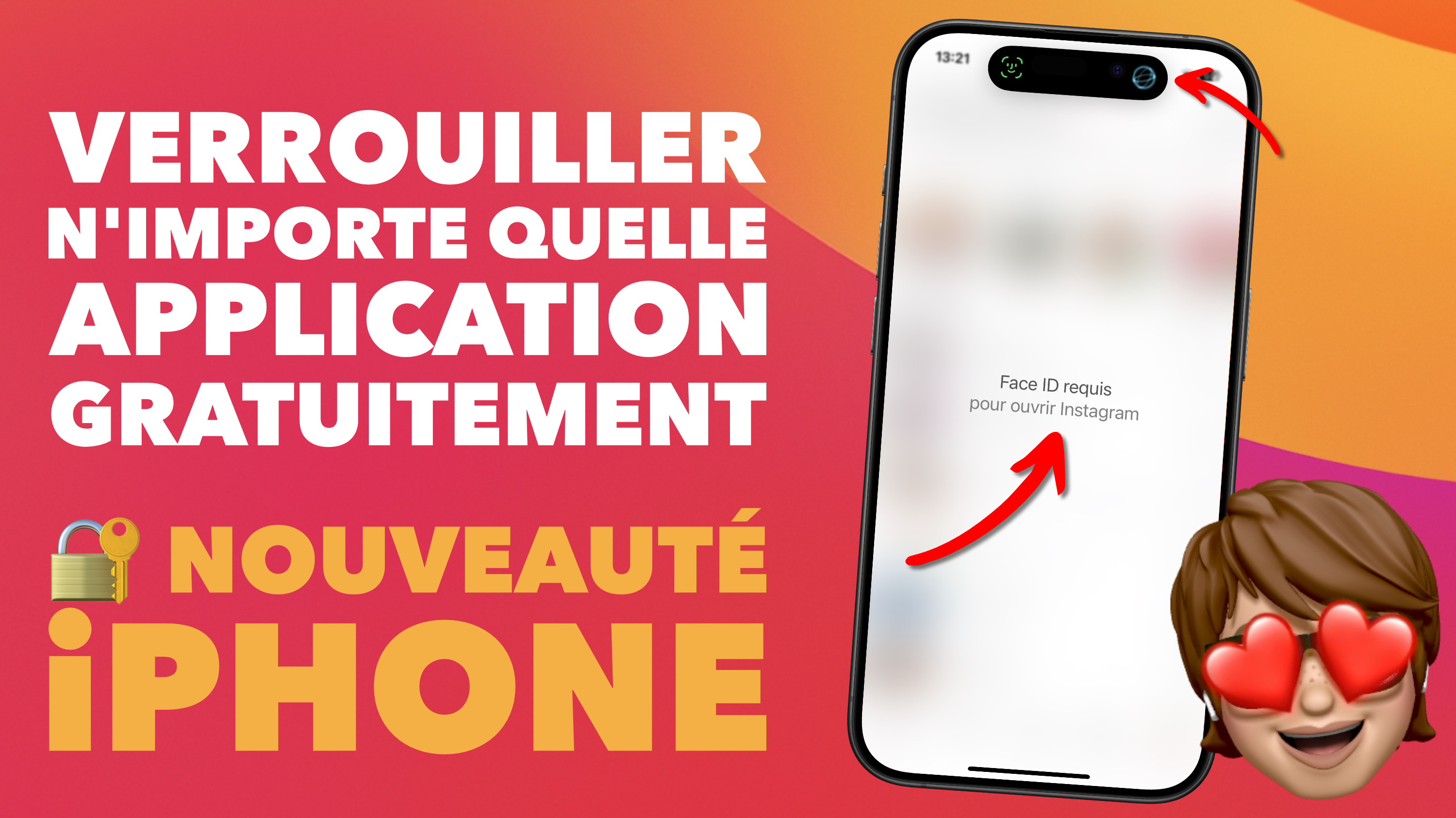 Nouveautés iOS 18 • iPhone : Verrouiller une application facilement et gratuitement
