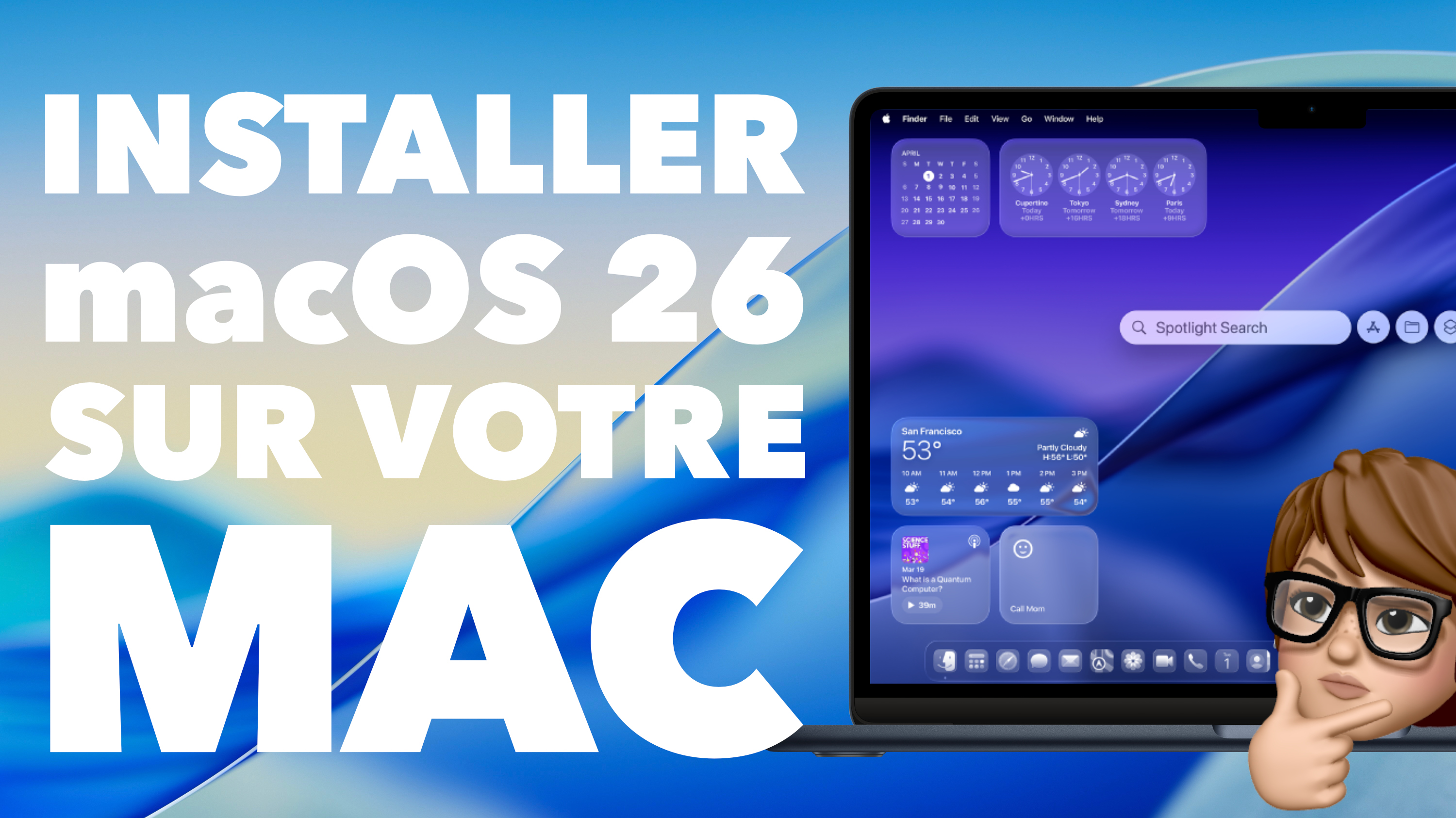 Info importante à connaitre avant d&rsquo;installer macOS 26 sur votre Mac !!!