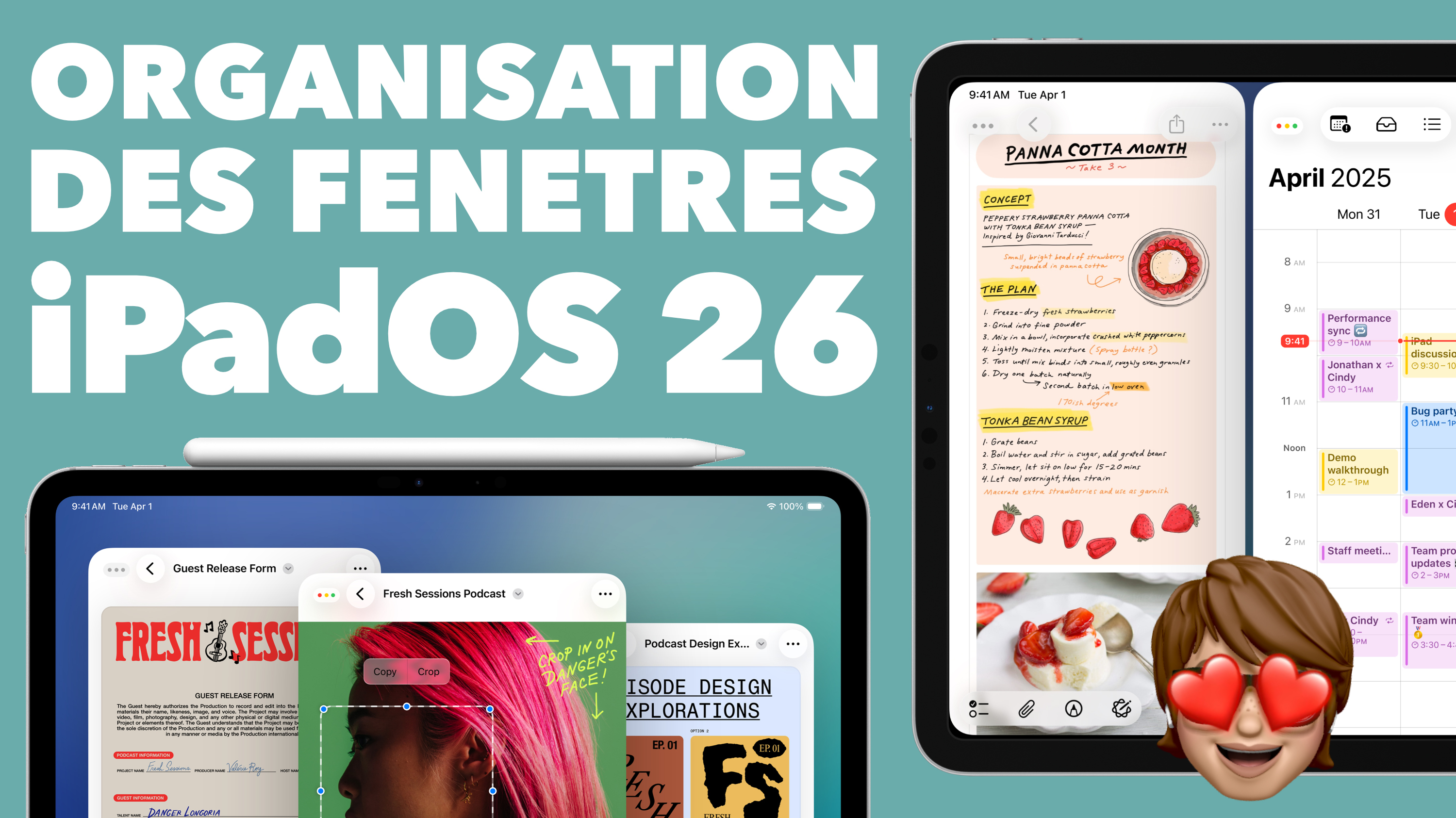 8 NOUVEAUTÉS pour la gestion des FENÊTRES, des APPS et du MULTITACHES sur iPad • iPadOS 26