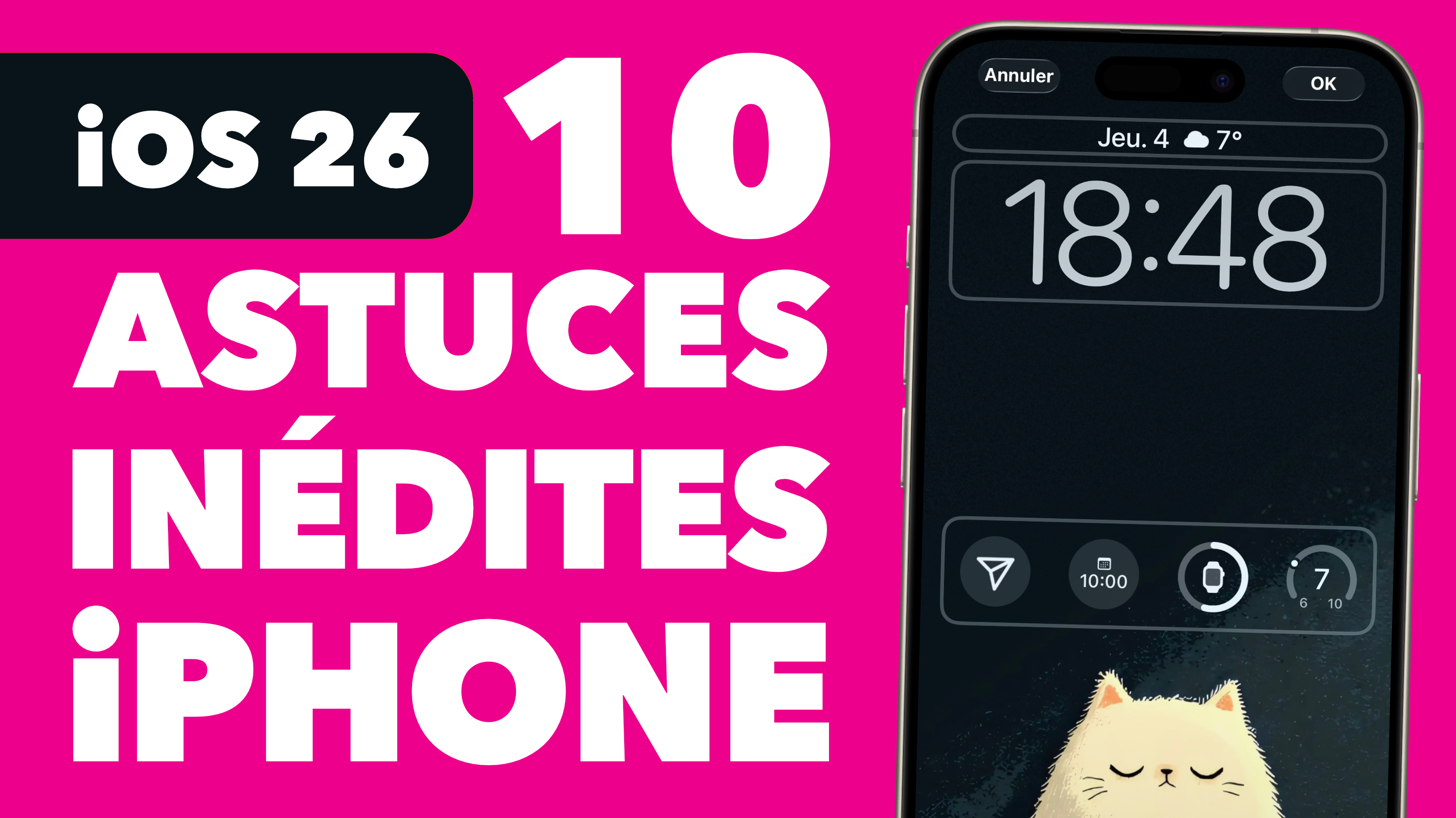 iOS 26 – 10 astuces cachées à découvrir sur votre iPhone !