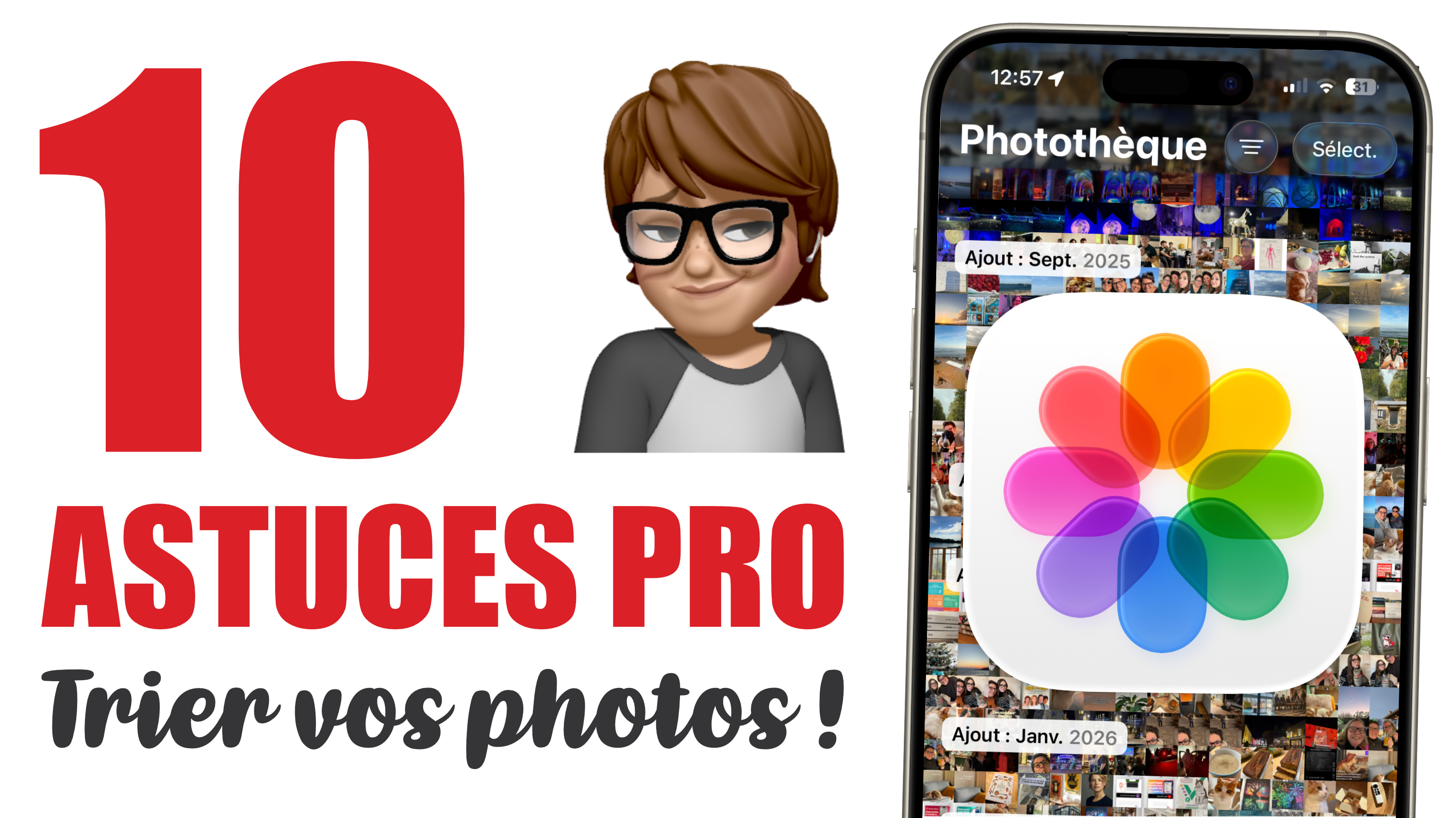 10 astuces pour trier efficacement et rapidement vos photos sur iPhone & iPad