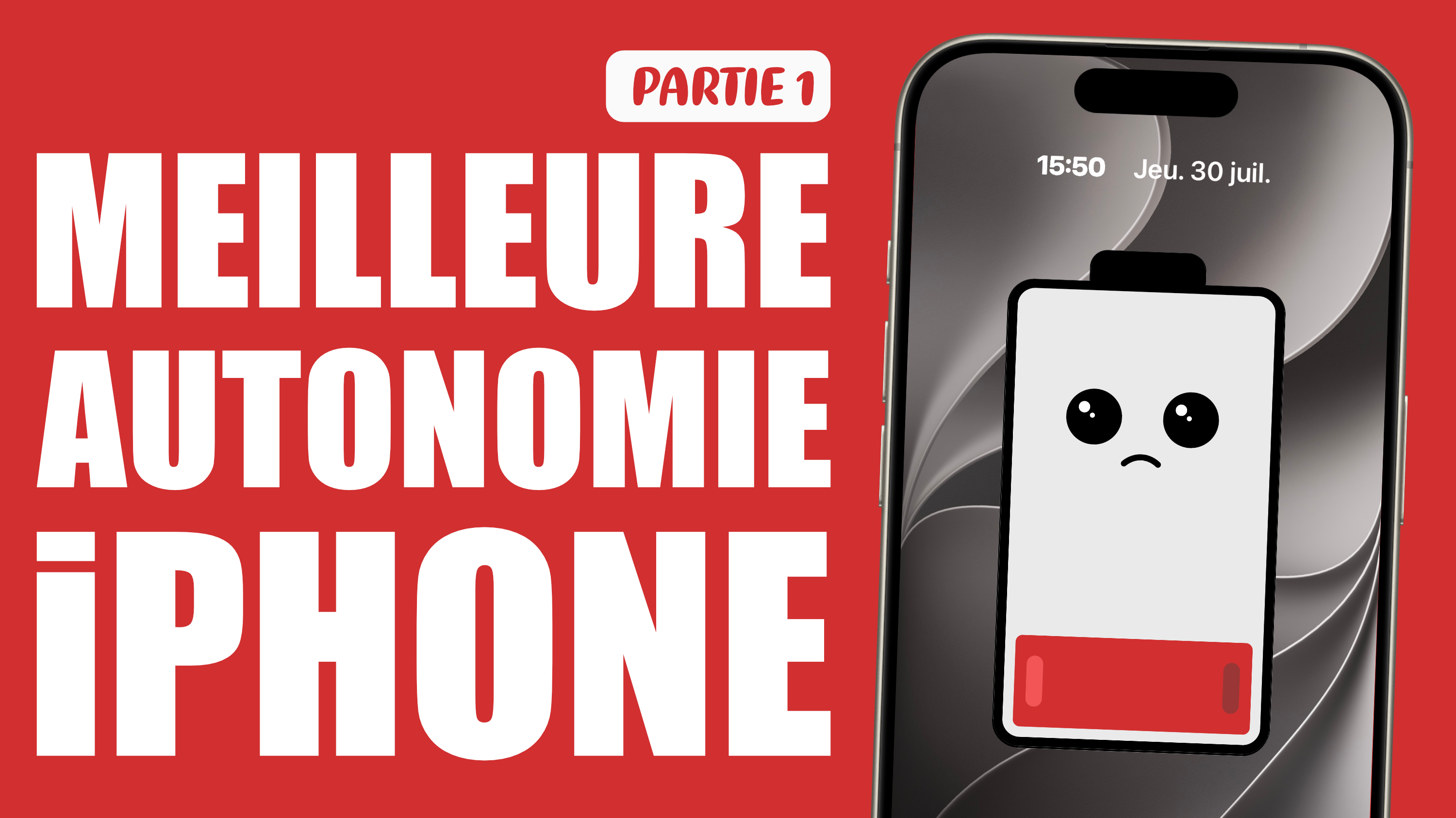 Améliorer et augmenter l&rsquo;autonomie de votre iPhone ! PARTIE 1